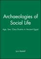 Archaeologies of Social Life – Age, Sex, Class et cetra in Ancient Egypt