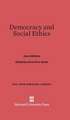 Democracy and Social Ethics