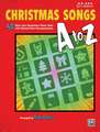 Christmas Songs A to Z: 50 Short Late Elementary Piano Solos with Optional Duet Accompaniments (Five Finger Piano)