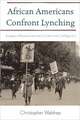 African Americans Confront Lynching: Strategies of Resistance from the Civil War to the Civil Rights Era