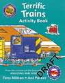 Amazing Machines Terrific Trains Sticker Activity Book