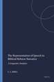 The Representation of Speech in Biblical Hebrew Narrative: A Linguistic Analysis