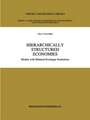 Hierarchically Structured Economies: Models with Bilateral Exchange Institutions