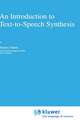 An Introduction to Text-to-Speech Synthesis