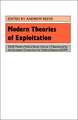 Modern Theories of Exploitation