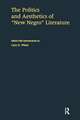 The Politics and Aesthetics of New Negro Literature