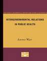 Intergovernmental Relations in Public Health