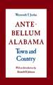 Ante-Bellum Alabama: Town and Country