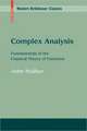 Complex Analysis: Fundamentals of the Classical Theory of Functions