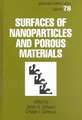 Surfaces of Nanoparticles and Porous Materials