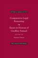 Comparative Legal Reasoning: Essays in Honour of Geoffrey Sa