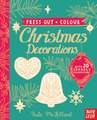 Press Out and Colour: Christmas Decorations