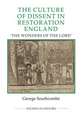 The Culture of Dissent in Restoration England – The Wonders of the Lord