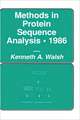 Methods in Protein Sequence Analysis · 1986