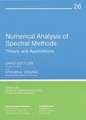 Numerical Analysis of Spectral Methods: Theory and Applications