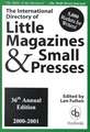 International Directory of Little Magazines & Small Presses 36e 2000–2001