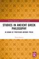 Studies in Ancient Greek Philosophy: In Honor of Professor Anthony Preus