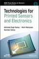 Technologies for Printed Sensors and Electronics