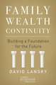 Family Wealth Continuity: Building a Foundation for the Future