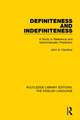 Definiteness and Indefiniteness: A Study in Reference and Grammaticality Prediction