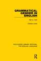 Grammatical Gender in English: 950 to 1250