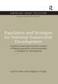 Population and Strategies for National Sustainable Development