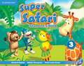 Super Safari American English Level 3 Student's Book, Workbook, and Letters and Numbers