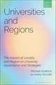 Universities and Regions: The Impact of Locality and Region on University Governance and Strategies