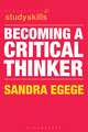Becoming a Critical Thinker
