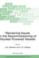 Remaining Issues in the Decommissioning of Nuclear Powered Vessels: Including Issues Related to the Environmental Remediation of the Supporting Infrastructure