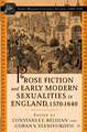 Prose Fiction and Early Modern Sexuality,1570-1640