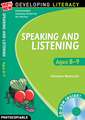 Moorcroft, C: Speaking and Listening: Ages 8-9