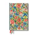 Pear Garden (Peking Opera Embroidery) Mini 12-month Day-at-a-time Hardback Dayplanner 2025 (Wrap Closure)