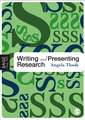 Writing and Presenting Research