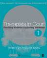 Therapists in Court: Providing Evidence and Supporting Witnesses