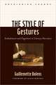 The Style of Gestures – Embodiment and Cognition in Literary Narrative