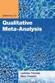 Essentials of Qualitative Meta–Analysis