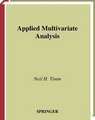 Applied Multivariate Analysis