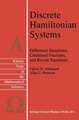 Discrete Hamiltonian Systems: Difference Equations, Continued Fractions, and Riccati Equations