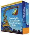 Goodnight, Goodnight, Construction Site and Steam Train, Dream Train Set: Finger Puppet Book