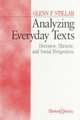 Analyzing Everyday Texts: Discourse, Rhetoric, and Social Perspectives