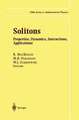 Solitons: Properties, Dynamics, Interactions, Applications