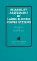 Reliability Assessment of Large Electric Power Systems