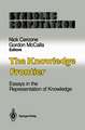 The Knowledge Frontier: Essays in the Representation of Knowledge