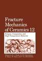 Fracture Mechanics of Ceramics: Fatigue, Composites, and High-Temperature Behavior