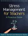 Stress Management for Teachers