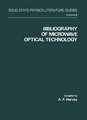 Bibliography of Microwave Optical Technology