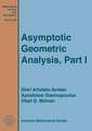 Asymptotic Geometric Analysis, Part I