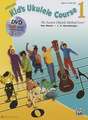 Alfred's Kid's Ukulele Course 1: The Easiest Ukulele Method Ever!, Book, DVD & Online Audio & Video