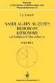 Naṣīr al-Dīn al-Ṭūsī’s Memoir on Astronomy (al-Tadhkira fī cilm al-hay’a): Volume I: Introduction, Edition, and Translation